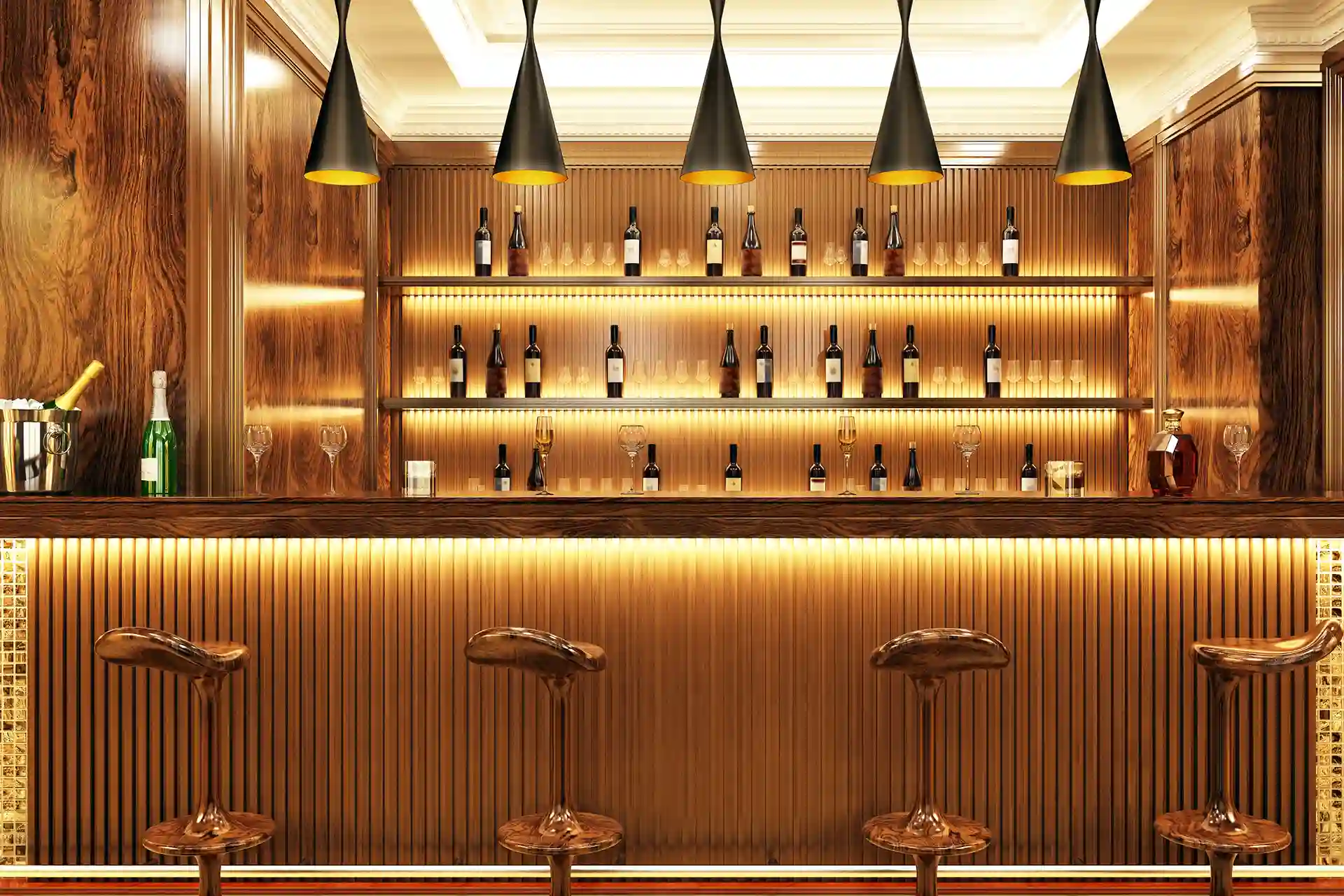 Bar, snack, boutique