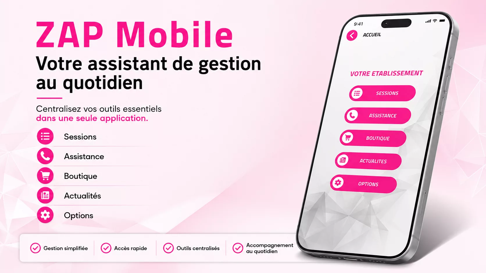 Analyse des postes de travail avec le logiciel de gestion de discothèque ZAP